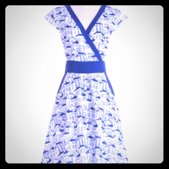Mata Traders Dresses & Skirts - XL Mata Traders + Modcloth Collab Houses Dress